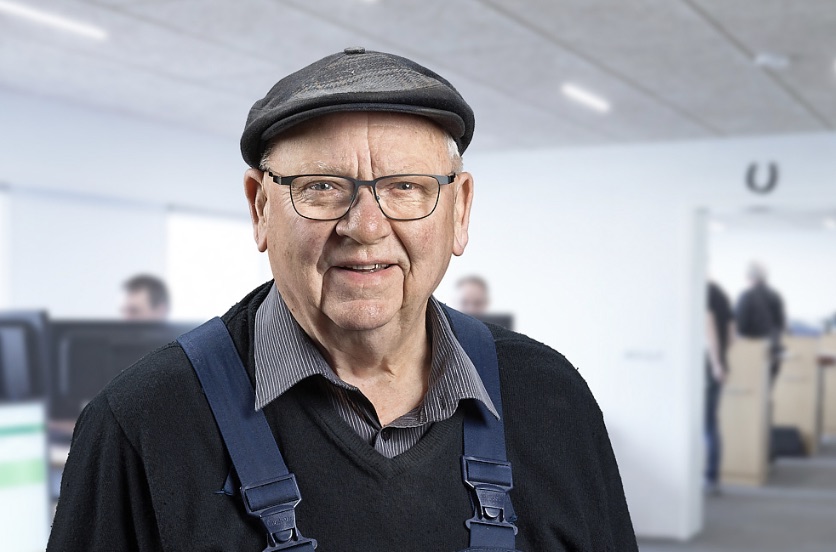 Børge Hansen, Lagermand og tidligere direktør, stifter af firmaet i 1979